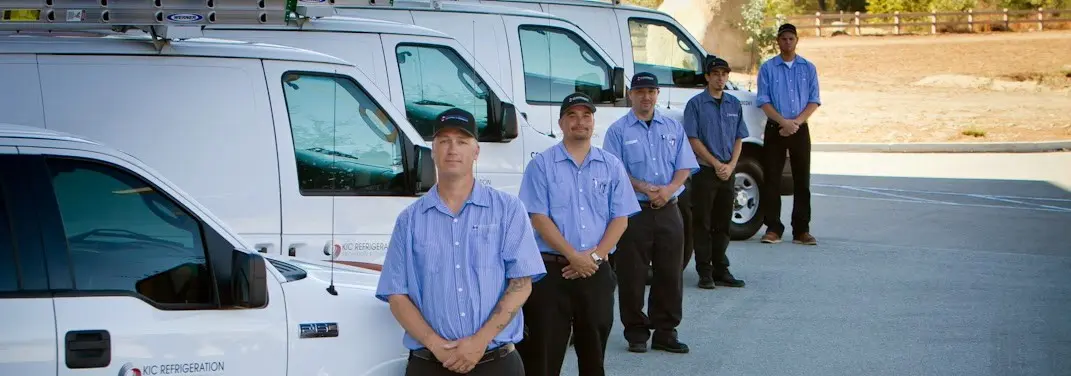 KIC Refrigeration crew ready for Mini Split Repair jobs across Clearlake